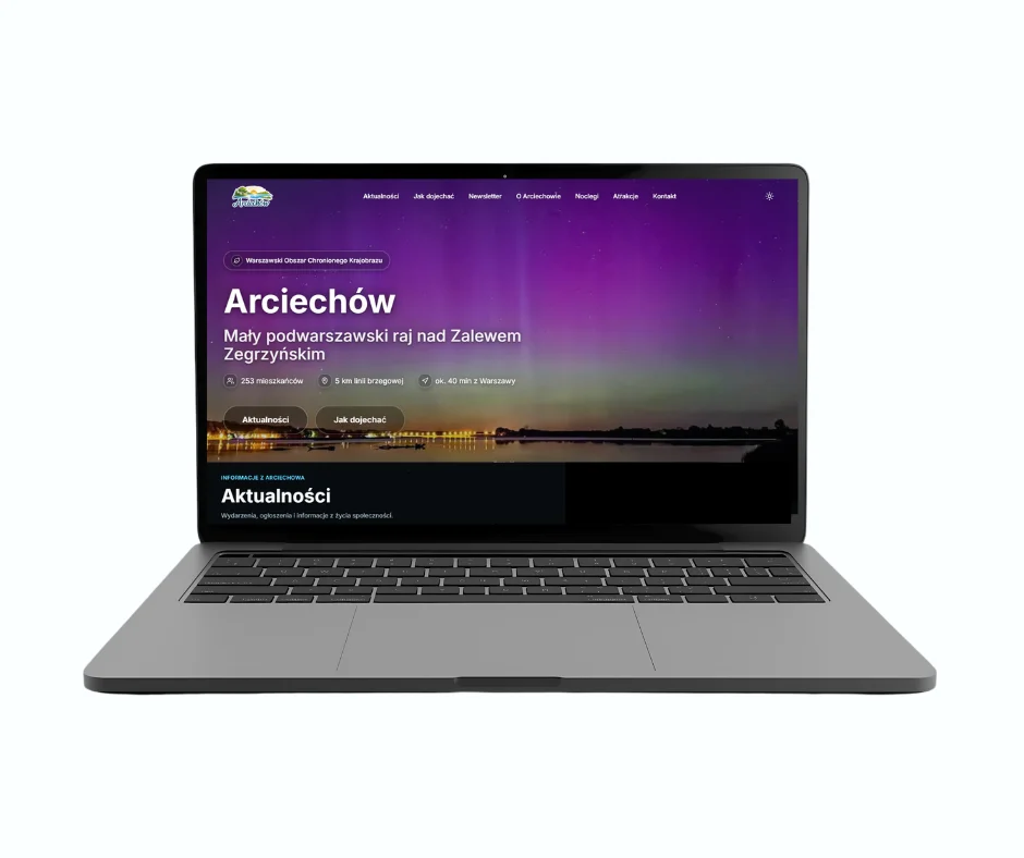 Podgląd strony arciechow.pl